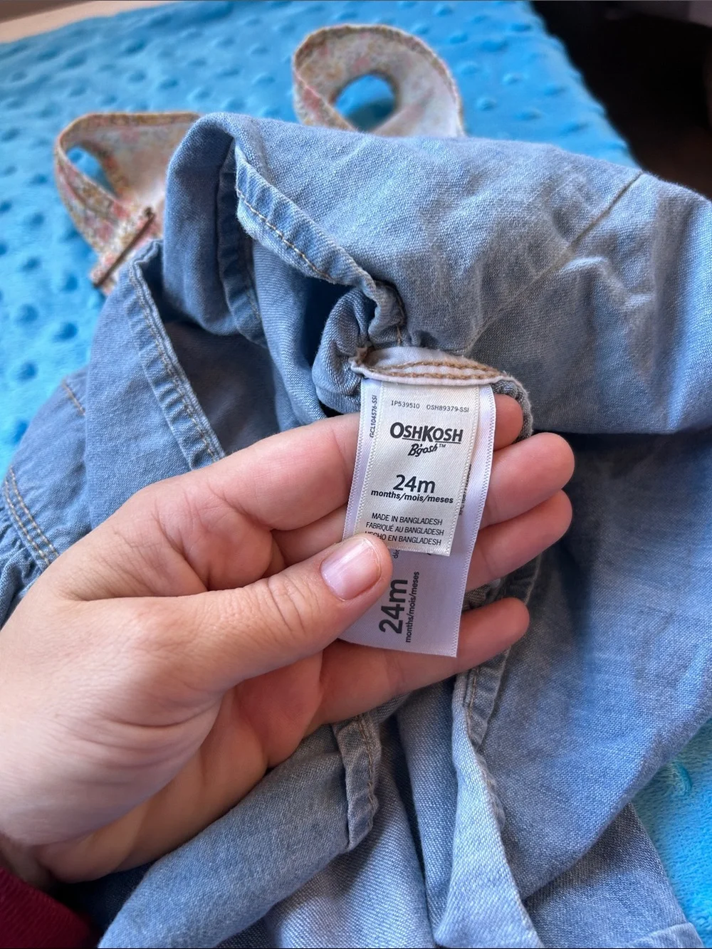 OshKosh Bgosh jean dress